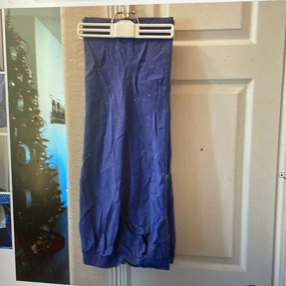 Alfred Dunner purple pull-on capri pants 16P